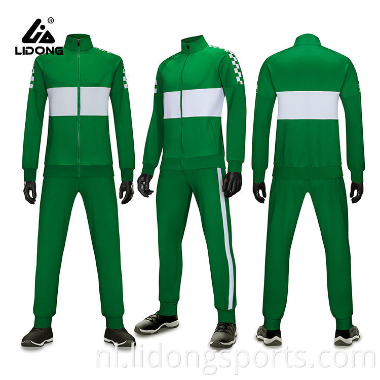 Hoogwaardige mode sweatsuit aangepaste heren tracksuit set tracksuit